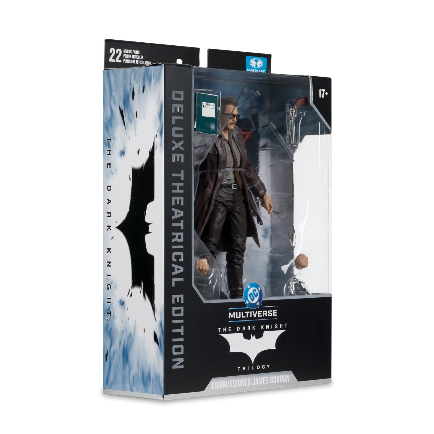 DC Multiverse 7 Inch Deluxe Theatrical Action Figure Wave 5 - Commissioner Gordon (The Dark Knight)