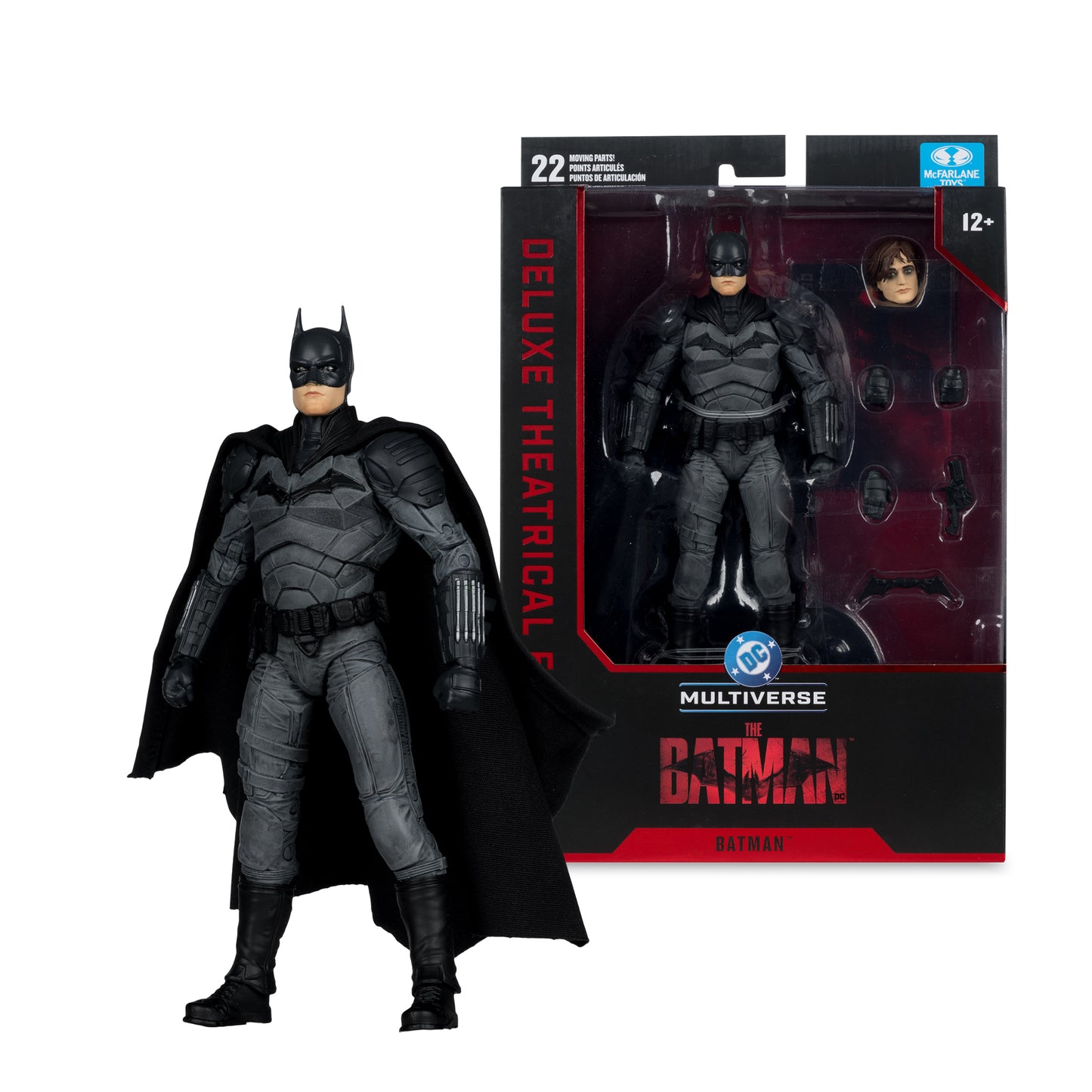 DC Multiverse 7 Inch Deluxe Theatrical Action Figure Wave 5 - Batman (The Batman 2022)