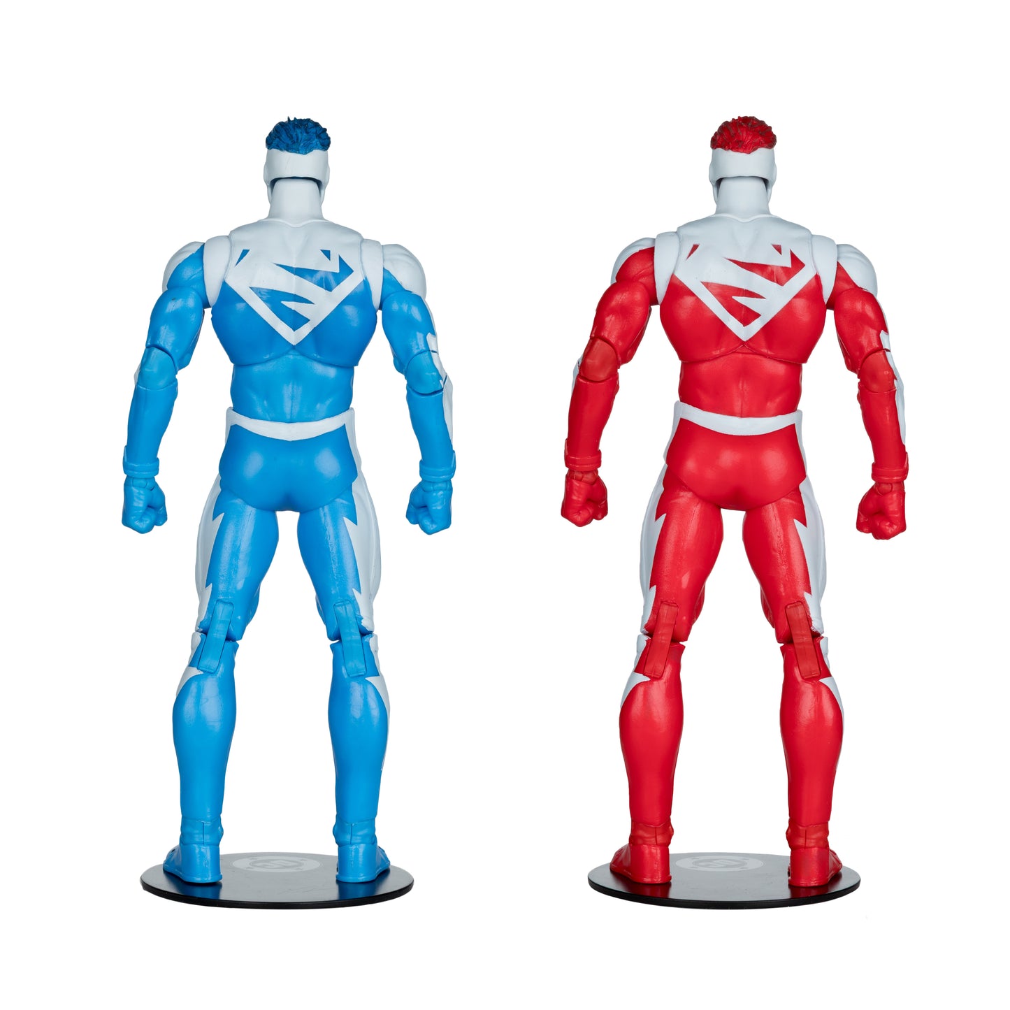 DC McFarlane Collector Edition 7 Inch Action Figure 2 Pack - Superman Blue Vs Superman Red