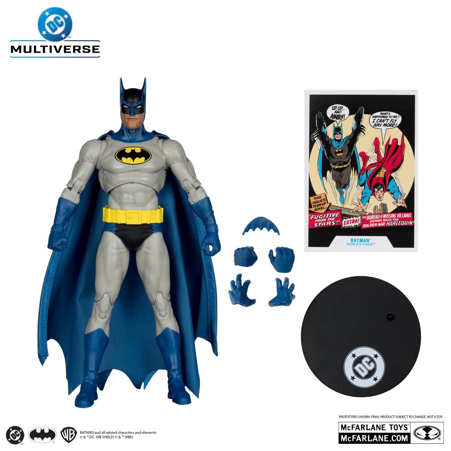 *PRE-ORDER DC Multiverse 7 Inch Scale Action Figure - Batman (World's Finest)