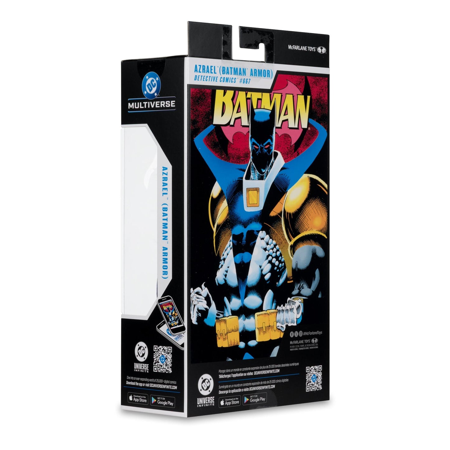 DC Multiverse Batman 7 Inch Scale Action Figure - Azrael (Batman Armor)