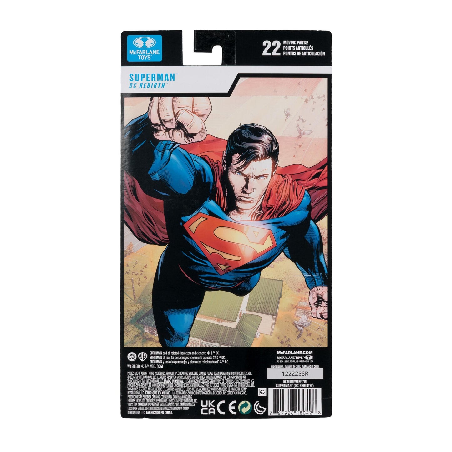 DC Multiverse 7 Inch Action Figure - Superman (DC Rebirth) (Blister Card)