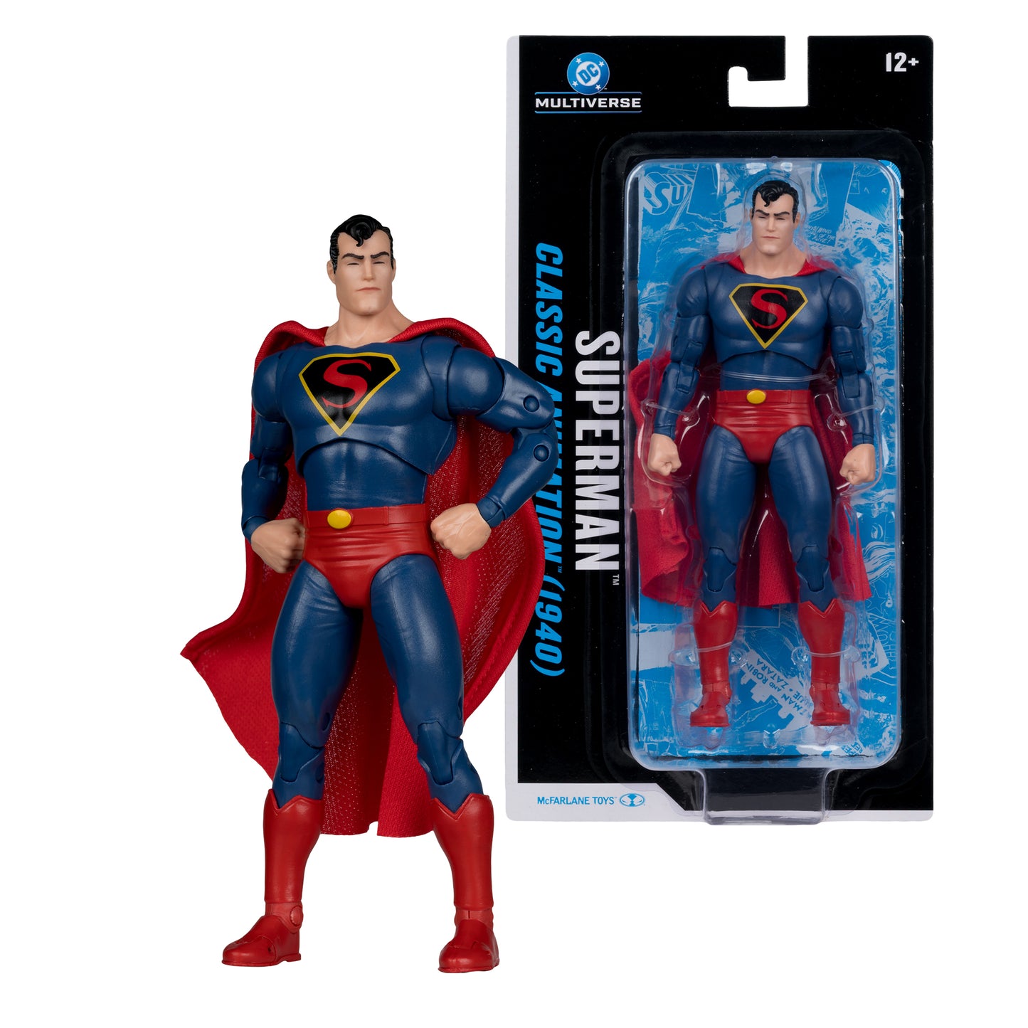 *PRE-ORDER DC Multiverse 7 Inch Scale Action Figure - Superman (Classic 1940s)