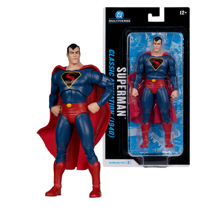 *PRE-ORDER DC Multiverse 7 Inch Scale Action Figure - Superman (Classic 1940s)
