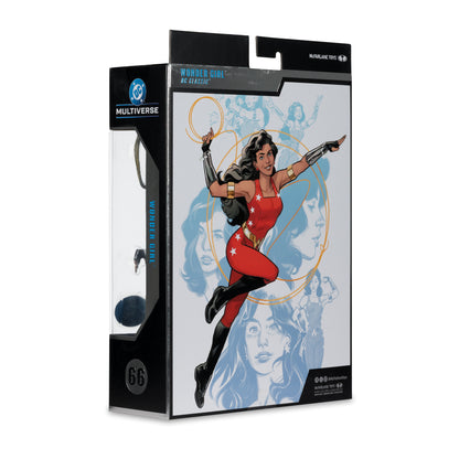 PRE-ORDER DC McFarlane Collector Edition #66 7 Inch Action Figure - Wonder Girl (Platinum Edition)
