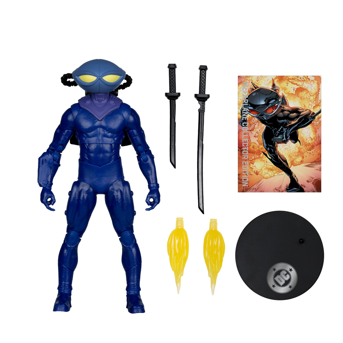 PRE-ORDER DC McFarlane Collector Edition #68 7 Inch Action Figure - Black Manta (Platinum Edition)