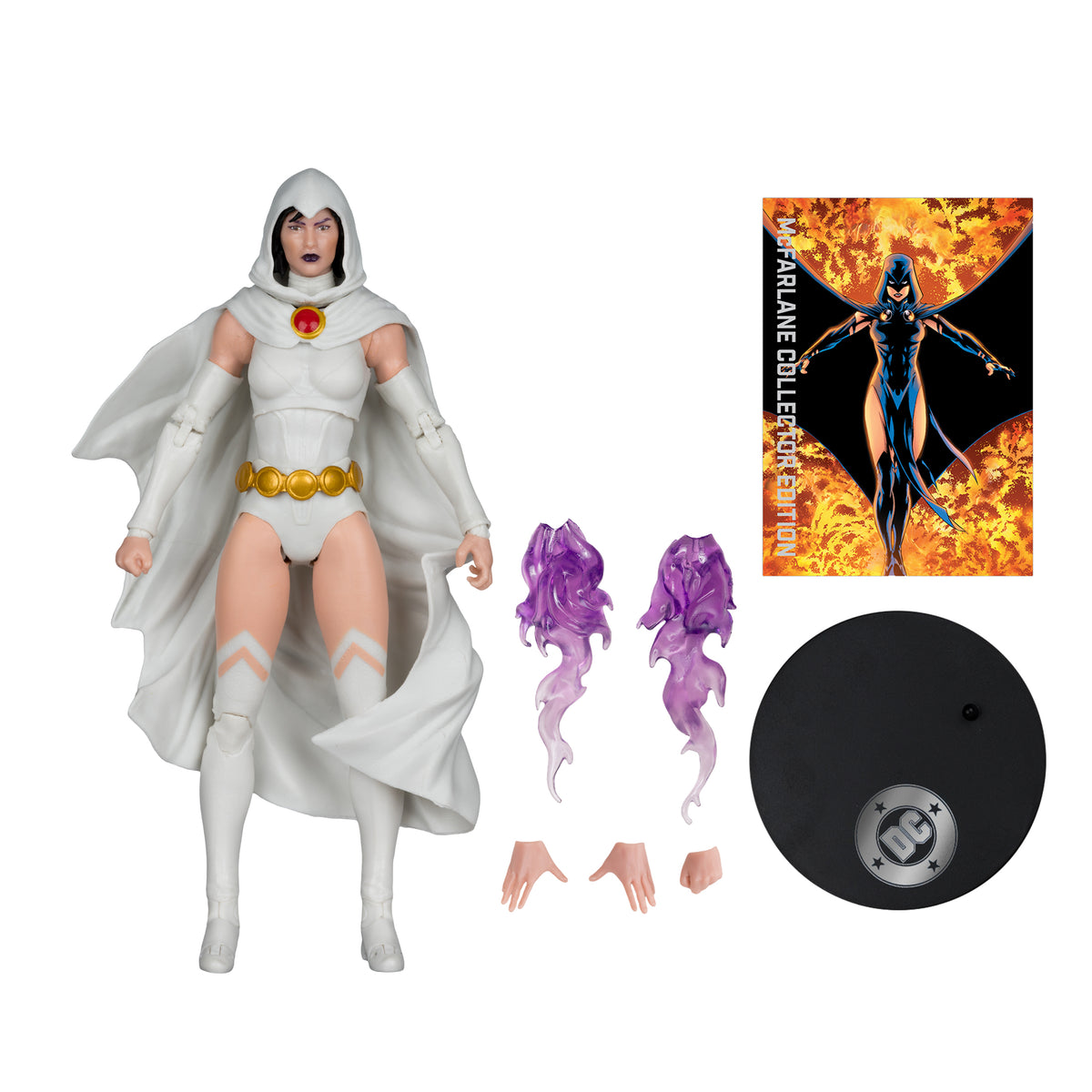 PRE-ORDER DC McFarlane Collector Edition #69 7 Inch Action Figure - Raven (Platinum Edition)