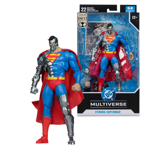 *PRE-ORDER DC Multiverse 7 Inch Scale Action Figure - Cyborg Superman (McFarlane Vault)