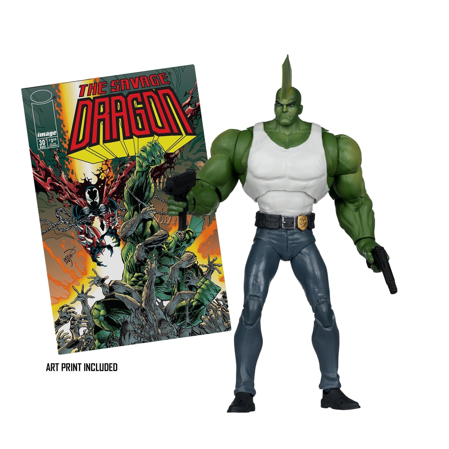 McFarlane Savage Dragon Elite Edition 7 Inch Action Figure - Savage Dragon