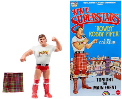 Mattel WWE LJN Superstars 8 Inch Posed Action Figure - "Rowdy" Roddy Piper