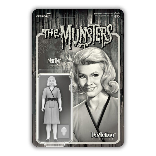 The Munsters Reaction Action Figure - Marilyn Greyscale