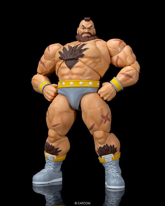 PRE-ORDER Ultra Street Fighter II 6 Inch Deluxe Exclusive Action Figure - Zangief (Player 2)
