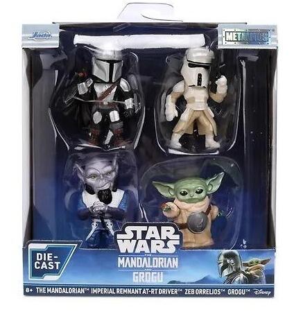 Star Wars 2.5 Inch Metal Figs Wave 2 - Mandalorian 4 Pack