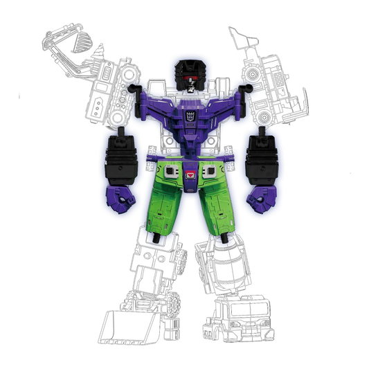 *PRE-ORDER Transformers Defender Version Combining Accessory Model Kit - Devastator Combiner