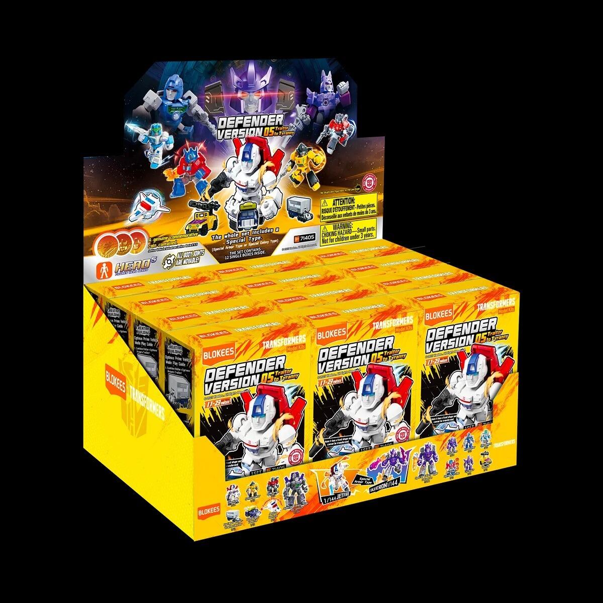 Transformers Defender Version: 05 Traitor To Tyranny Blokees Model Kit - Blind Box