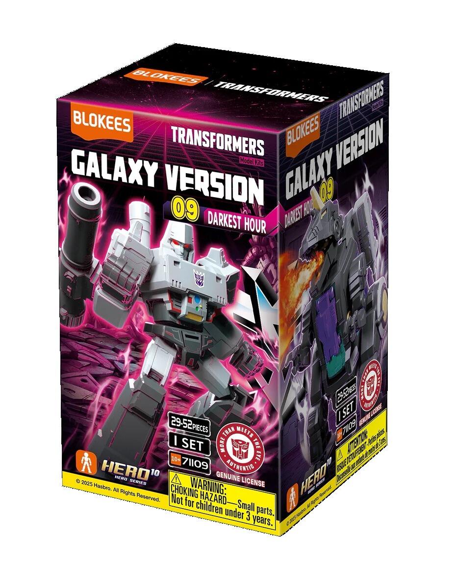 Transformers Galaxy Version 09: Darkest Hour Blokees Model Kit - Blind Box