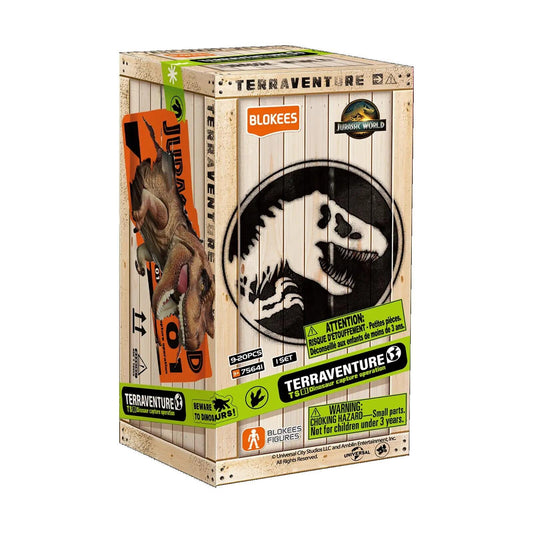 Jurassic World Terraventure TS-01 Blokees Action Figure - Dinosaur Capture Operation Blind Box