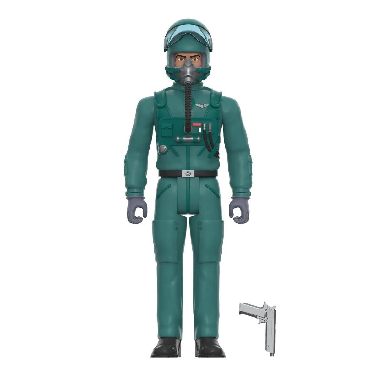 G.I. Joe ReAction Action Figure Wave 7 - G.I. Joe Pilot (Facemask)