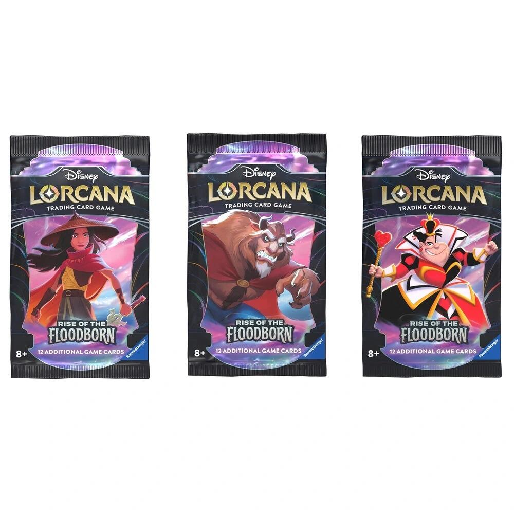 Disney Lorcana Rise Of The Floodborn Trading Card Game - Booster Pack