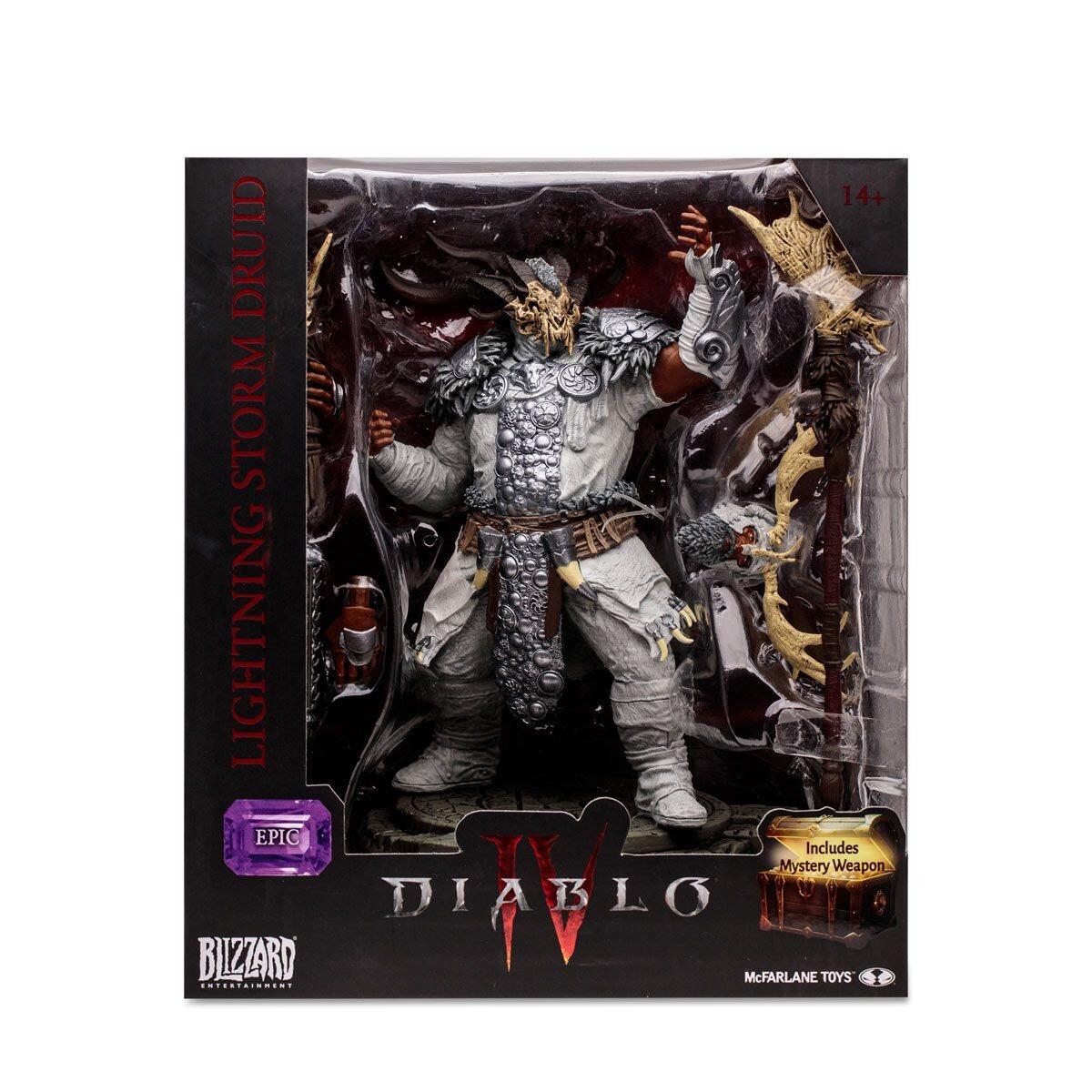 Diablo IV 6 Inch Scale Posed Figure Wave 1 - Lightning Storm Druid (Epic)