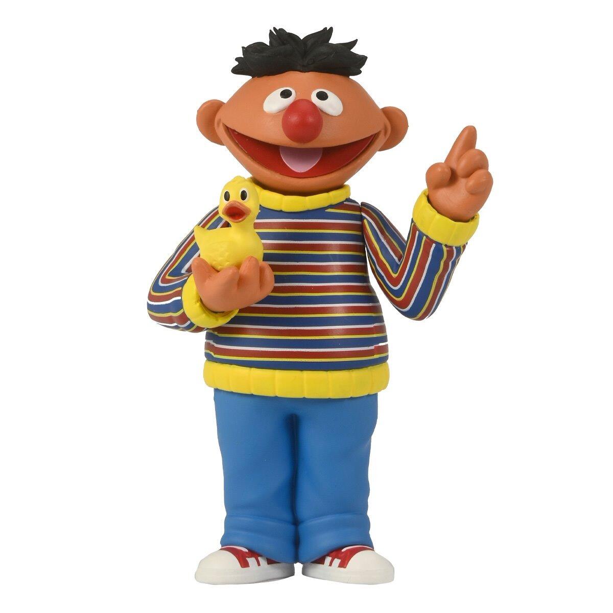 Sesame Street Toony Classics 6 Inch Scale Action Figure - Ernie