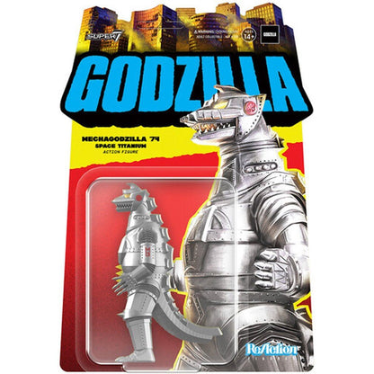 TOHO Godzilla 1974 Reaction Action Figure Wave 3 - Mechagodzilla (Space Titanium)
