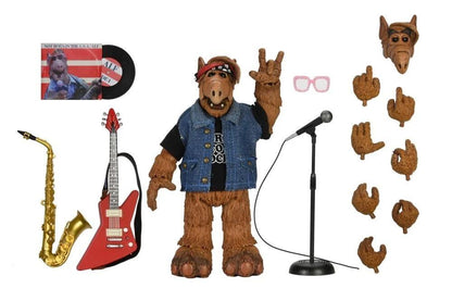 ALF Ultimate 7 Inch Scale Action Figure - ALF (Born To Rock)