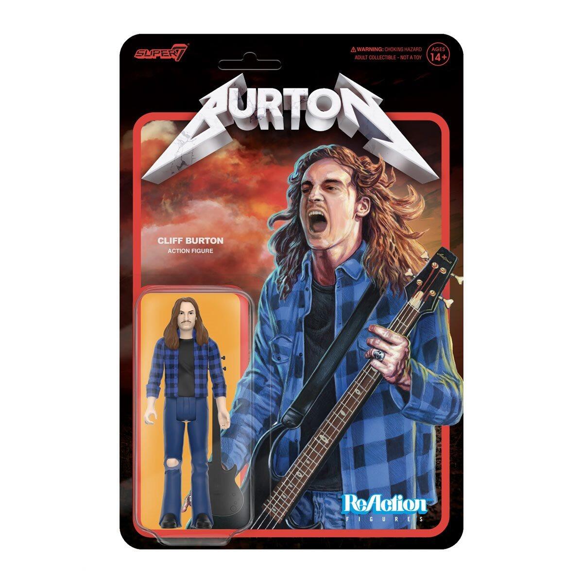 Cliff Burton ReAction Action Figure Wave 1 - Cliff Burton