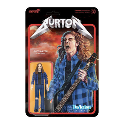 Cliff Burton ReAction Action Figure Wave 1 - Cliff Burton