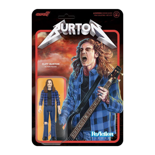 Cliff Burton ReAction Action Figure Wave 1 - Cliff Burton