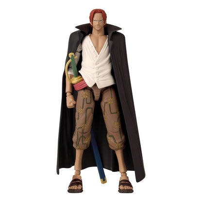 One Piece Anime Heroes 6.5 Inch Scale Action Figure - Shanks