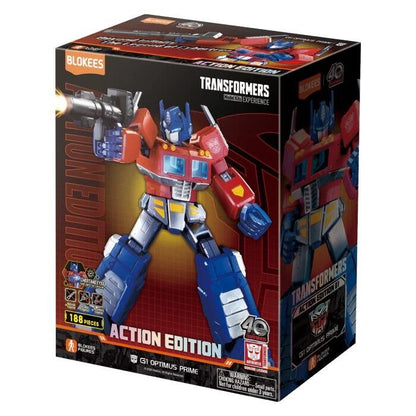Transformers Action Edition Blokees Deluxe Model Kit - G1 Optimus Prime