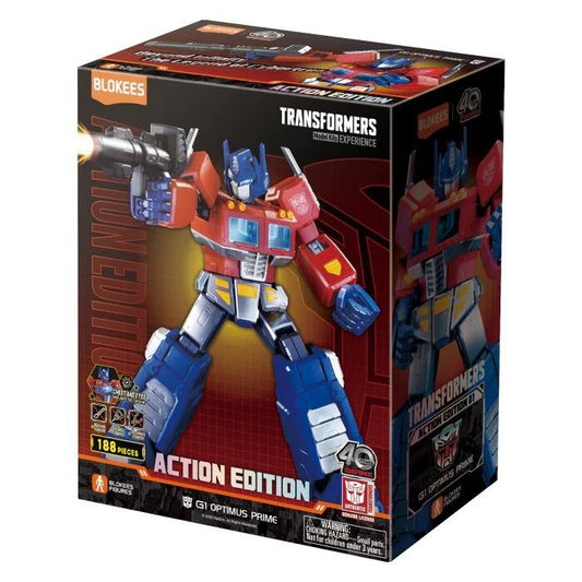Transformers Action Edition Blokees Deluxe Model Kit - G1 Optimus Prime