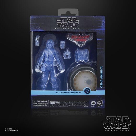 Star Wars Black Series Exclusive 6 Inch Action Figure - Osha Aniseya (Holocomm)