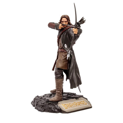 Lord of the Rings Movie Maniacs WB100 6 Inch Scale Posed Figure - Aragorn