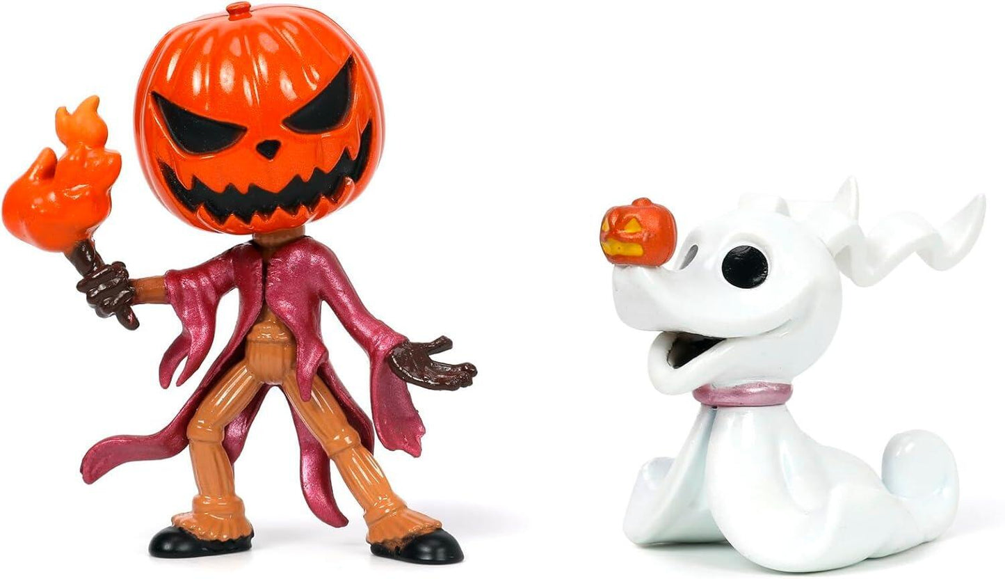 Nightmare Before Christmas 2.5 Inch Metal Figs - 4 Pack