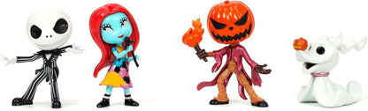 Nightmare Before Christmas 2.5 Inch Metal Figs - 4 Pack