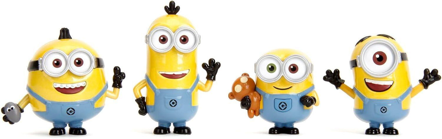 Minions 2.5 Inch Metal Figs - Full Set of 4