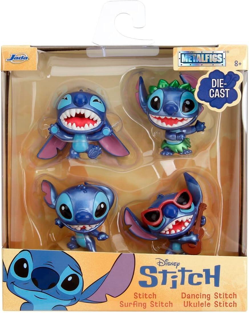 Stitch 2.5 Inch Metal Figs Wave 2 - 4 Pack