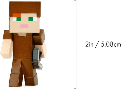 Minecraft 2.5 Inch Metal Figs Wave 3 - 4 Pack