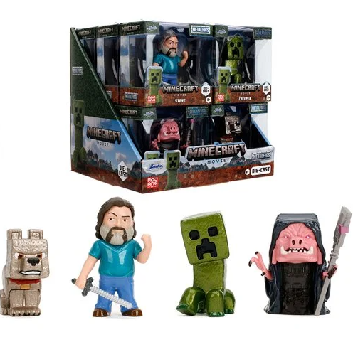 Minecraft 2.5 Inch Metal Figs Wave 5 Movie Wave - ONE RANDOM FIGURE
