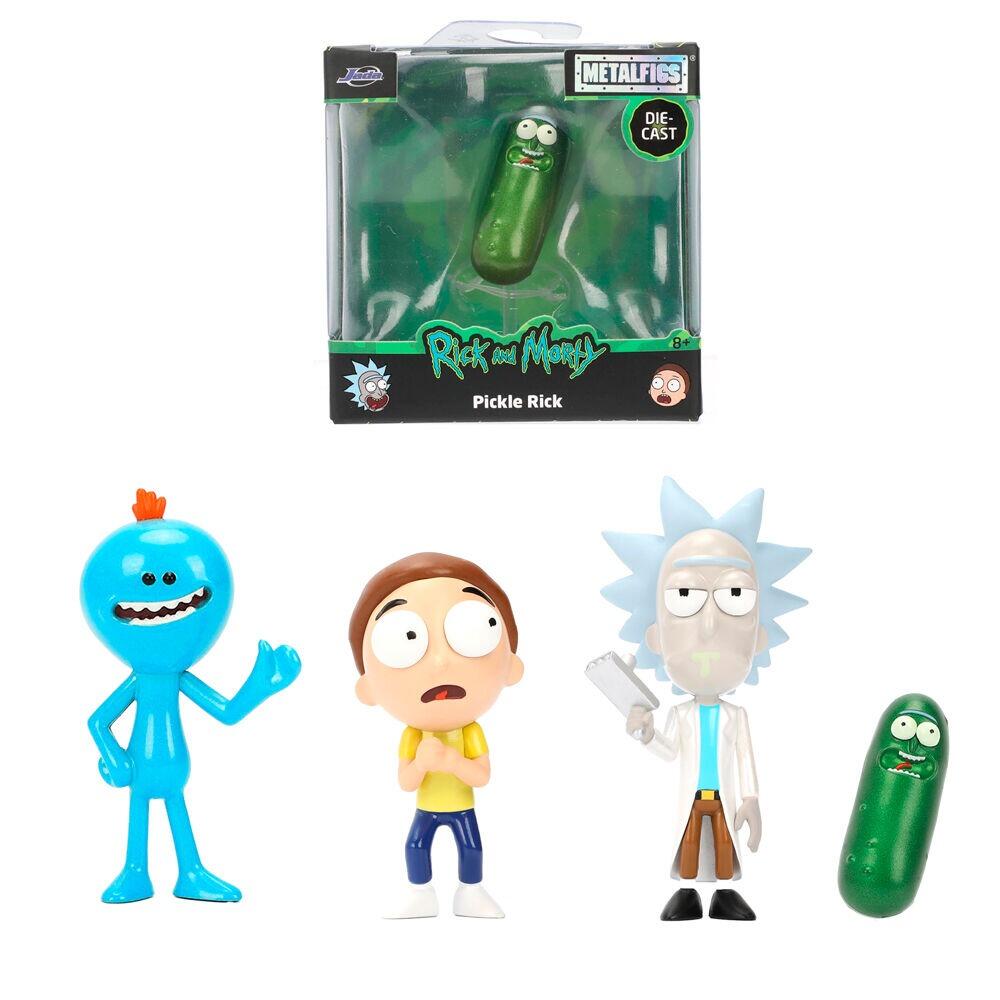 Rick & Morty 2.5 Inch Metal Figs - Full Set of 4