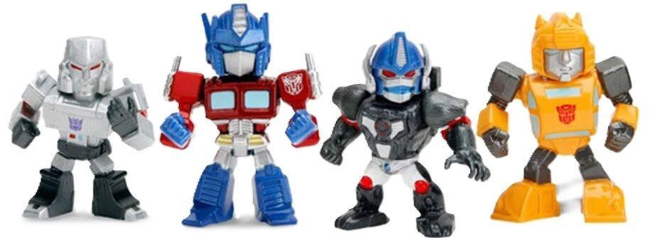Transformers 2.5 Inch Metal Figs - Full Set of 4