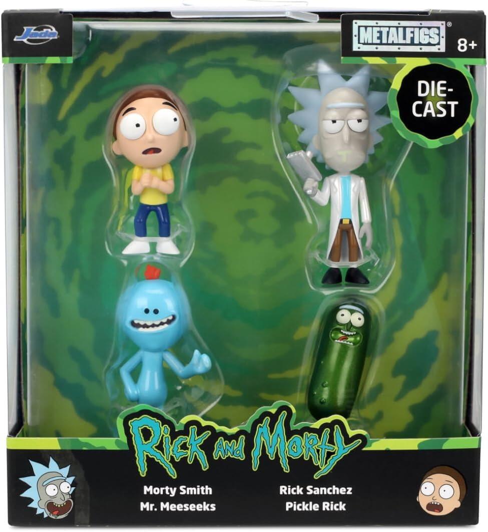 Rick & Morty 2.5 Inch Metal Figs Wave 1 - 4 Pack