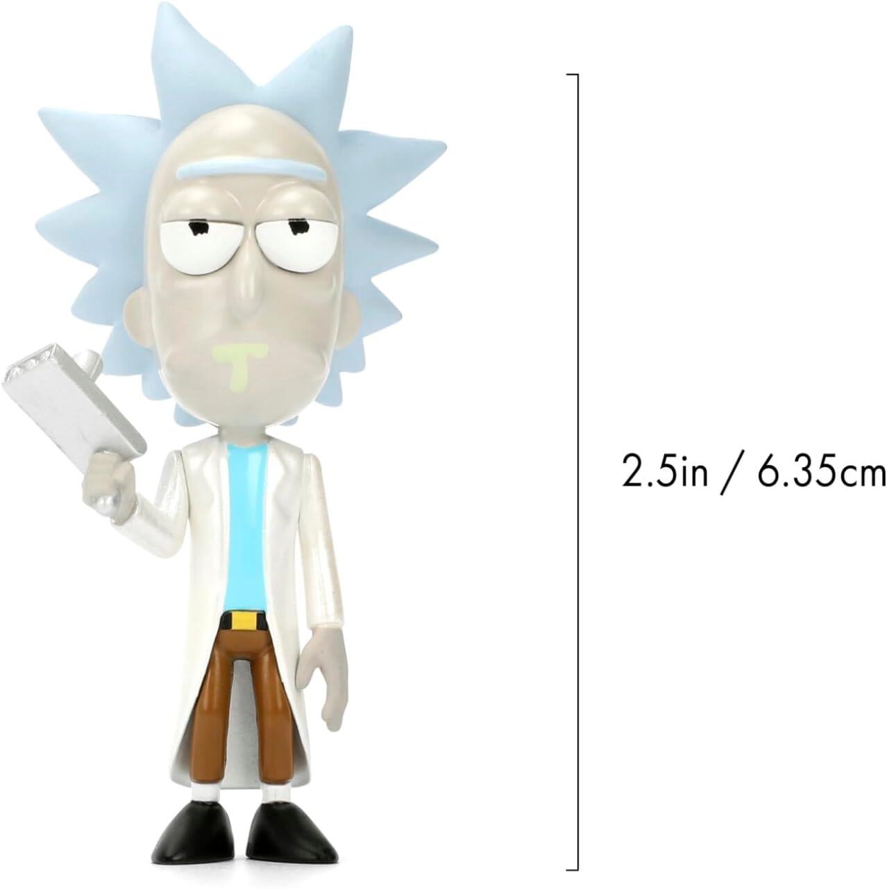 Rick & Morty 2.5 Inch Metal Figs Wave 1 - 4 Pack