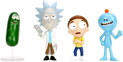 Rick & Morty 2.5 Inch Metal Figs Wave 1 - 4 Pack