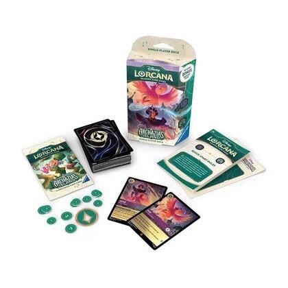 Disney Lorcana Archazia's Island Trading Card Game - Starter Deck (Jafar & Iago)