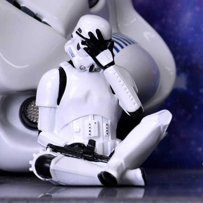 Star Wars The Original Stormtrooper 4 Inch Resin Collectible Figurine - Stormtrooper See No Evil