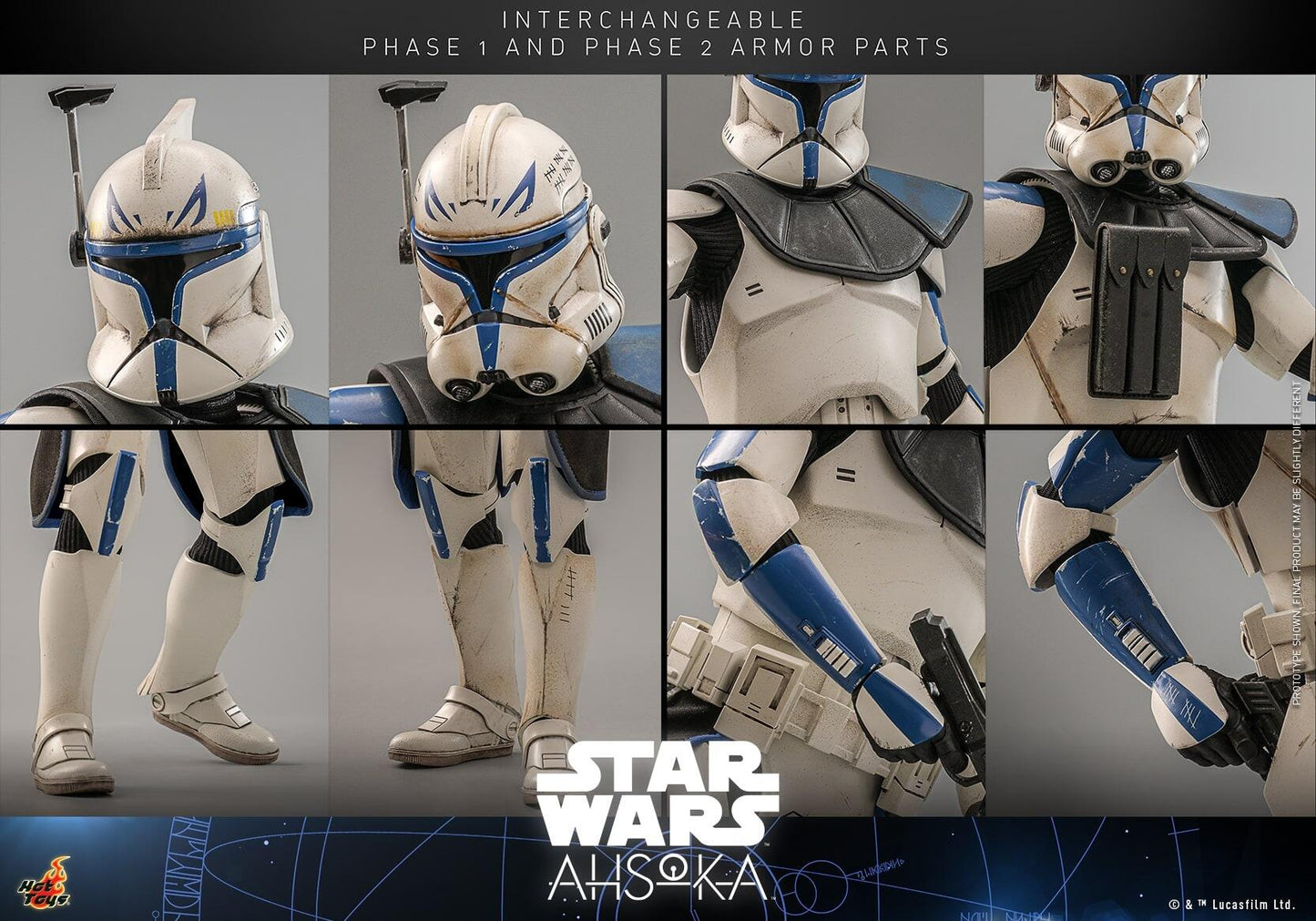 Captain Rex (Ahsoka) - Star Wars Hot Toys Collectibles 1/6 Scale Action Figure