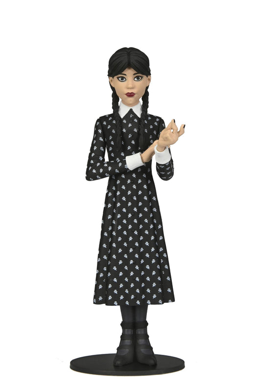 Wednesday Toony Terrors 6 Inch Scale Action Figure Series 1 - Wednesday (Classic Dress)